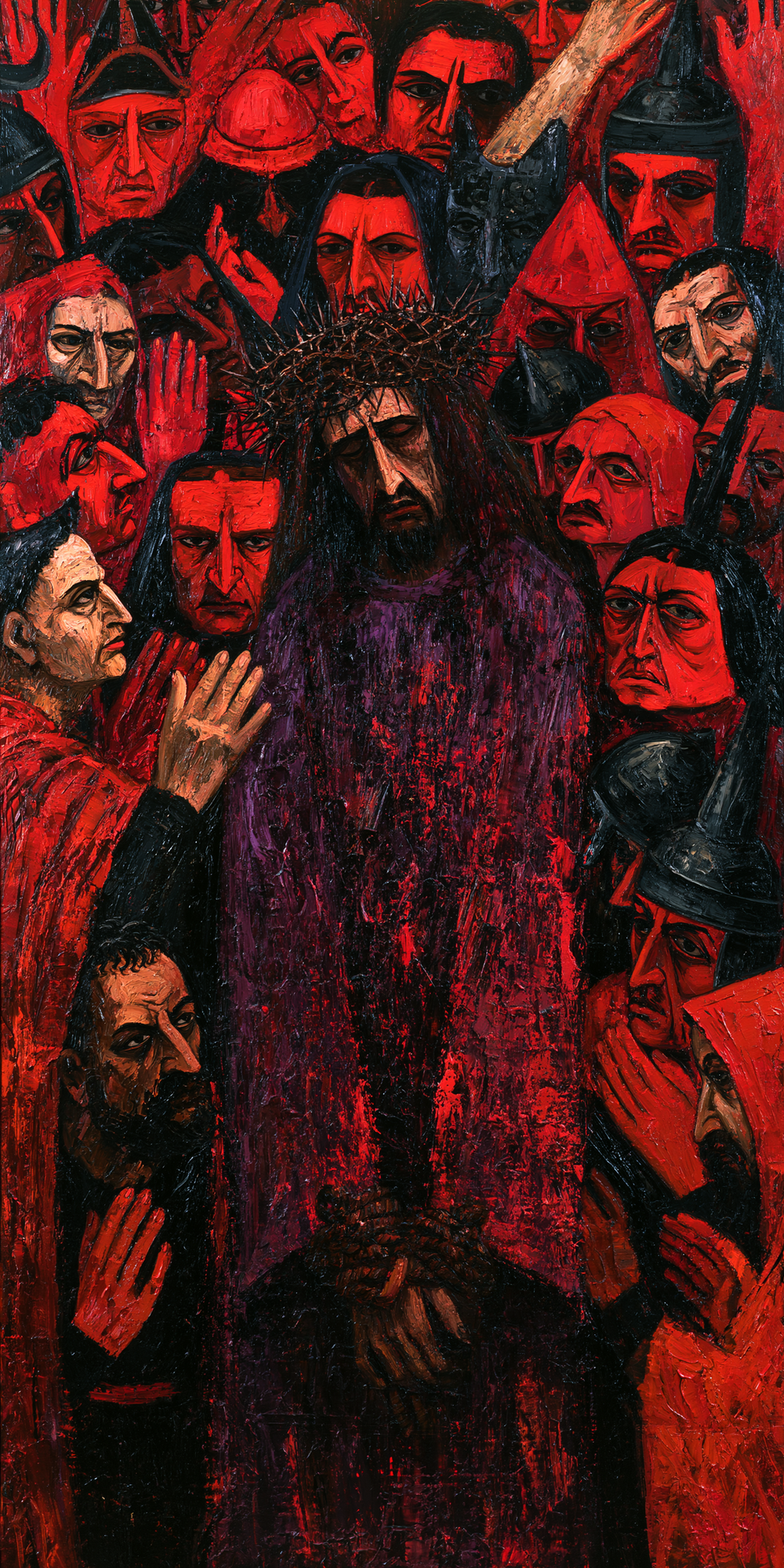 Ecce Homo - Ekspresyonist · Portre n° 4 - Hıristiyan sanatı