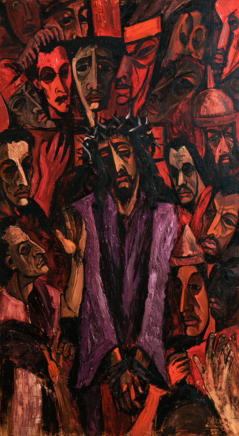 Ecce Homo - Ekspresyonist · Portre n° 5 - Hıristiyan sanatı
