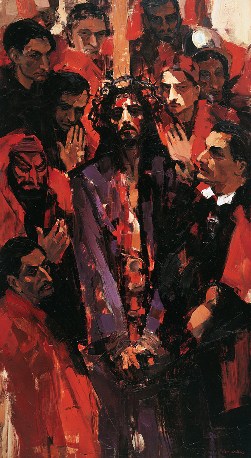 Ecce Homo - Ekspresyonist · Portre n° 6 - Hıristiyan sanatı