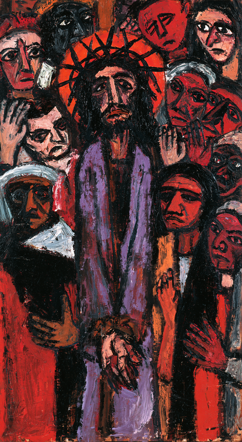 Ecce Homo - Ekspresyonist · Portre n° 7 - Hıristiyan sanatı