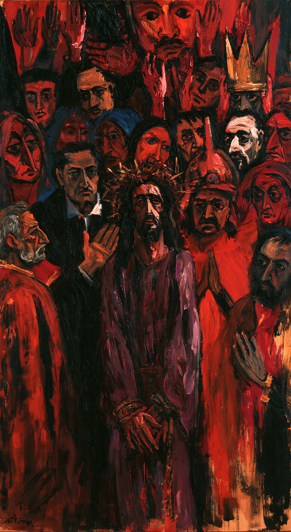 Ecce Homo - Ekspresyonist · Portre n° 8 - Hıristiyan sanatı