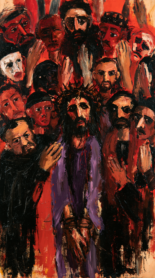 Ecce Homo - Ekspresyonist · Portre n° 9 - Hıristiyan sanatı
