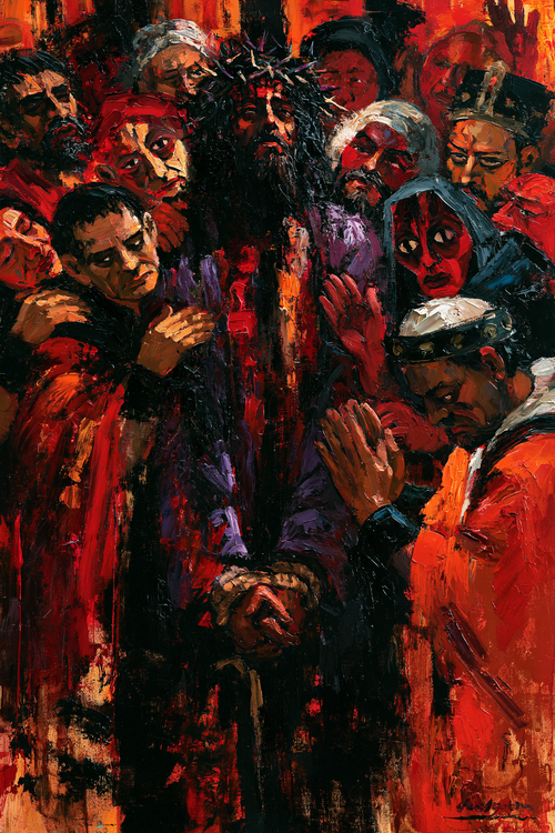 Ecce Homo - Ekspresyonist · Portre n° 13 - Hıristiyan sanatı