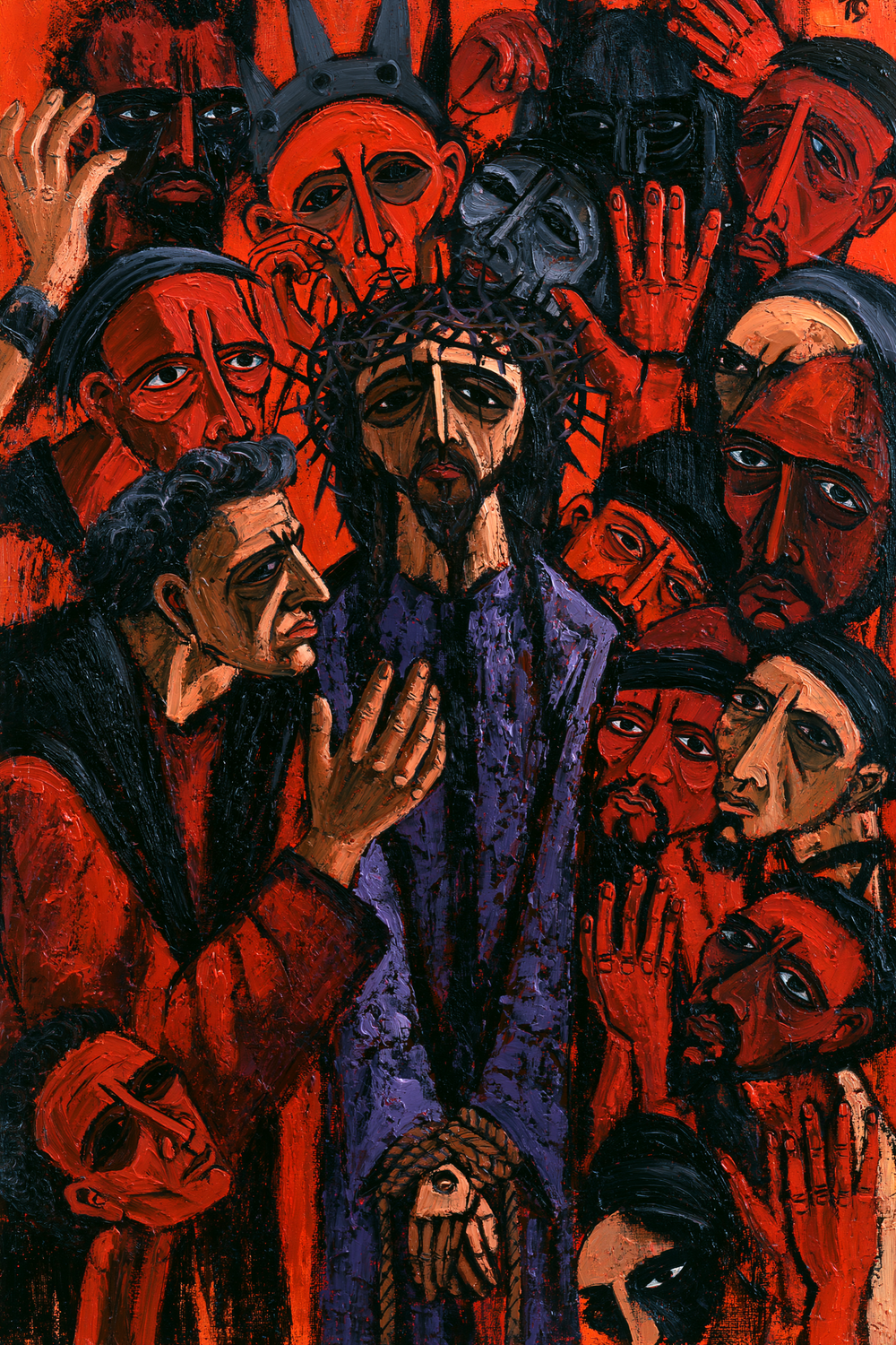 Ecce Homo - Ekspresyonist · Portre n° 14 - Hıristiyan sanatı