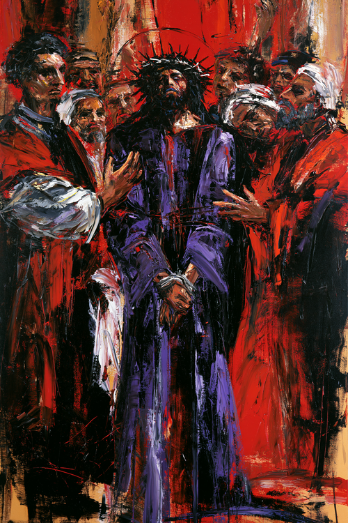 Ecce Homo - Ekspresyonist · Portre n° 16 - Hıristiyan sanatı
