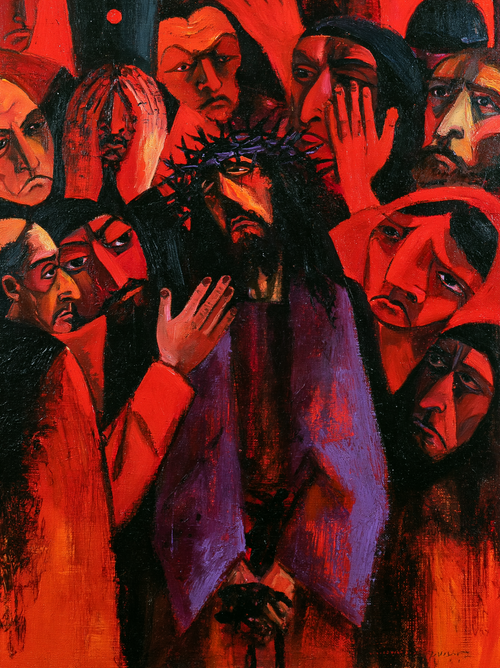 Ecce Homo - Ekspresyonist · Portre n° 17 - Hıristiyan sanatı
