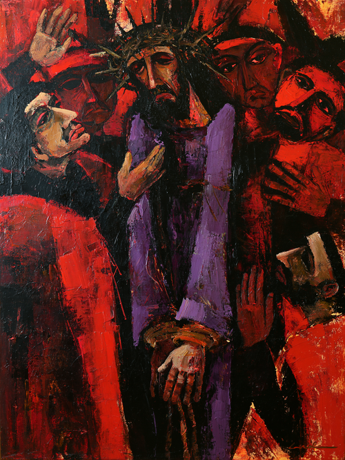 Ecce Homo - Ekspresyonist · Portre n° 18 - Hıristiyan sanatı