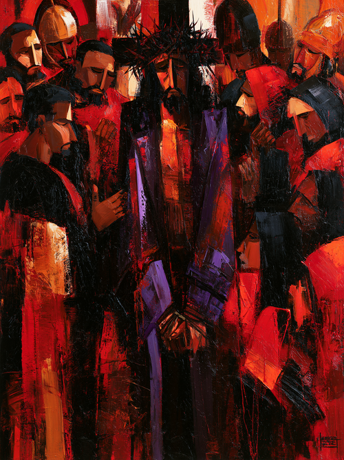 Ecce Homo - Ekspresyonist · Portre n° 19 - Hıristiyan sanatı