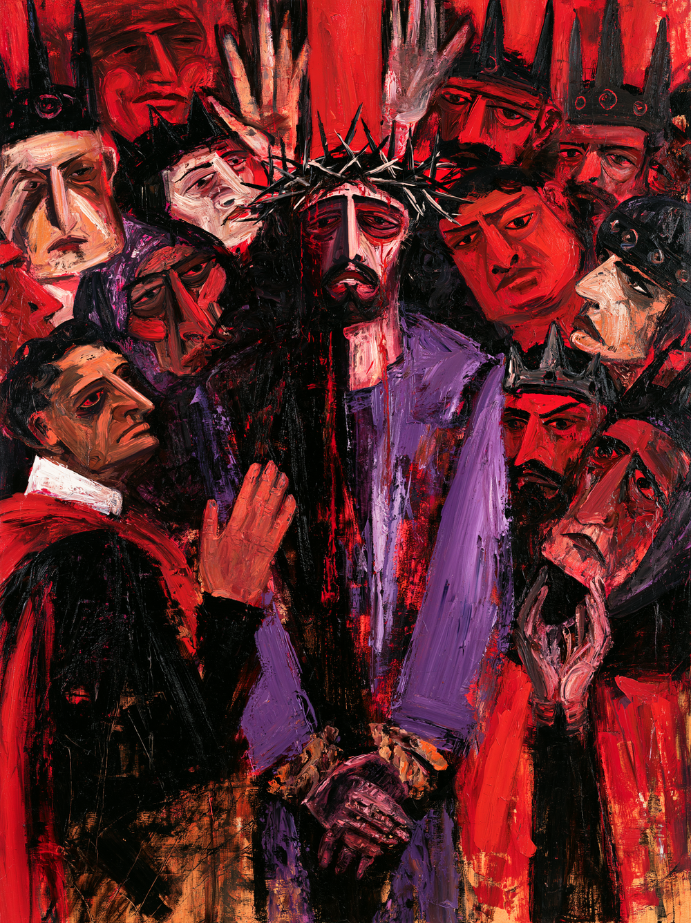 Ecce Homo - Ekspresyonist · Portre n° 20 - Hıristiyan sanatı