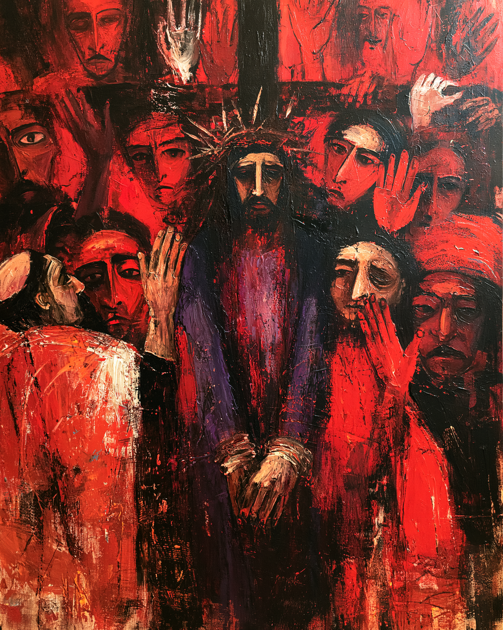 Ecce Homo - Ekspresyonist · Portre n° 22 - Hıristiyan sanatı