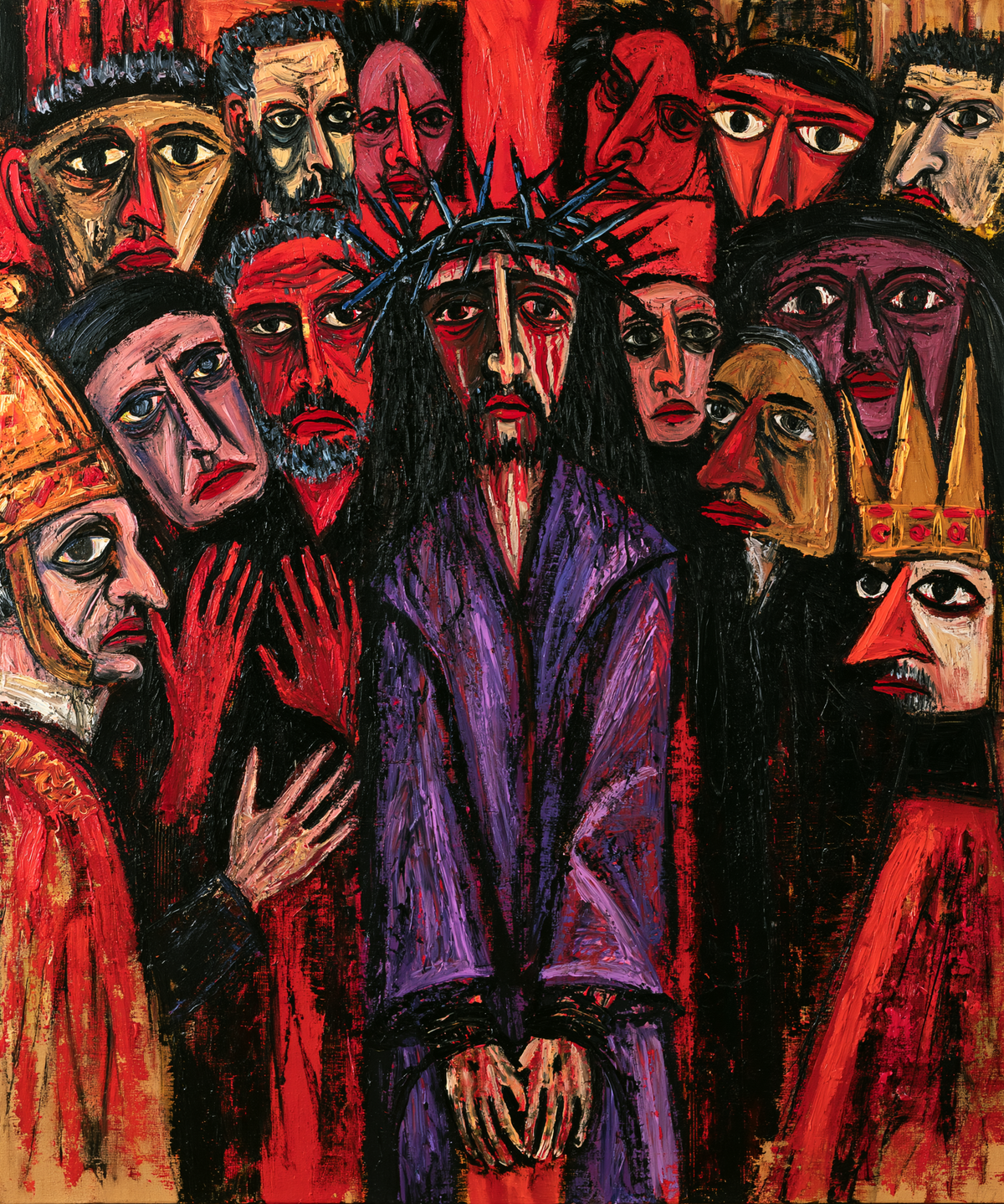 Ecce Homo - Expressionist · Portrait n° 24 — aperçu de la finition sélectionnée