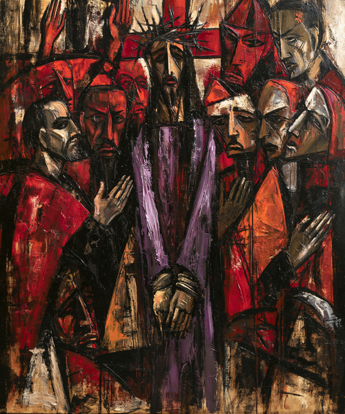 Ecce Homo - Ekspresyonist · Portre n° 25 - Hıristiyan sanatı