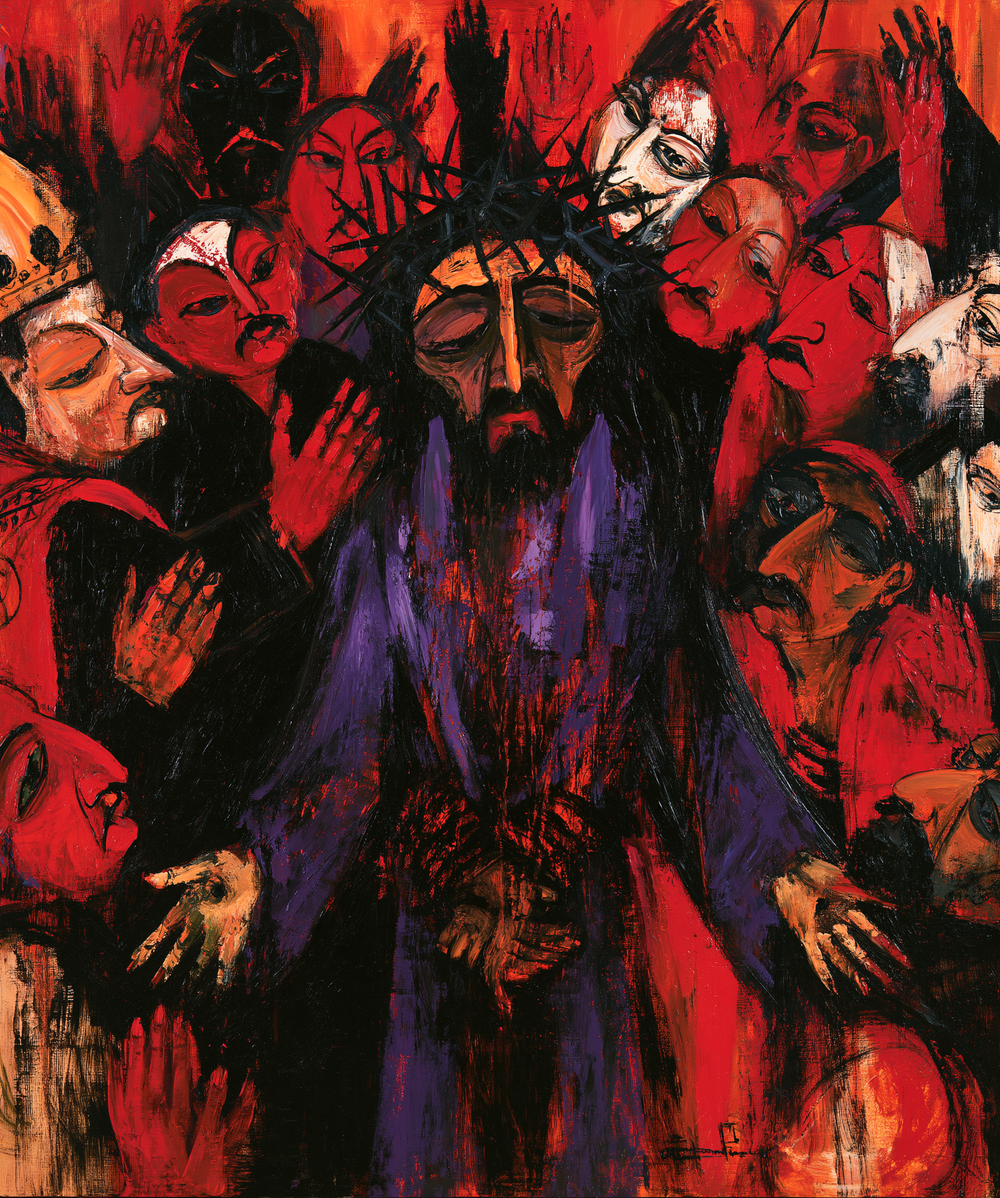 Ecce Homo - Ekspresyonist · Portre n° 26 - Hıristiyan sanatı