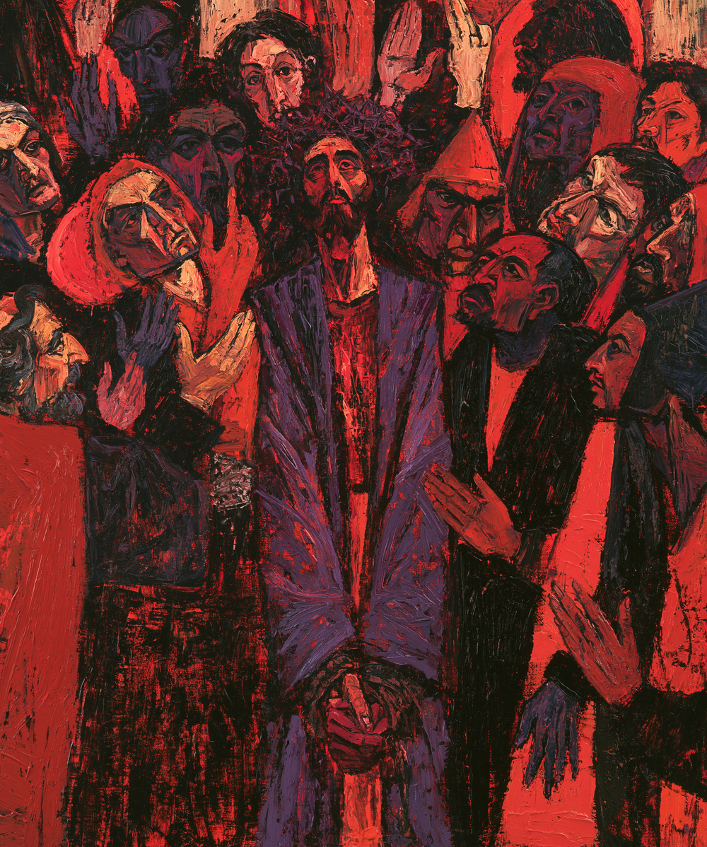 Ecce Homo - Ekspresyonist · Portre n° 27 - Hıristiyan sanatı