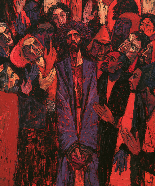 Ecce Homo - Ekspresyonist · Portre n° 27 - Hıristiyan sanatı