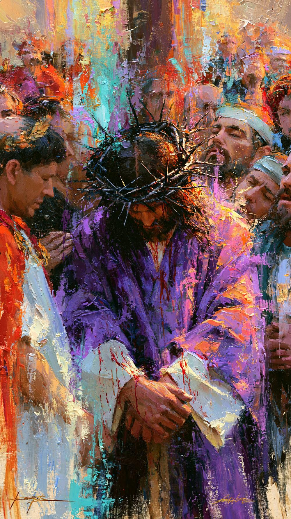 Ecce Homo - Empresyonist · Portre n° 5 - Hıristiyan sanatı