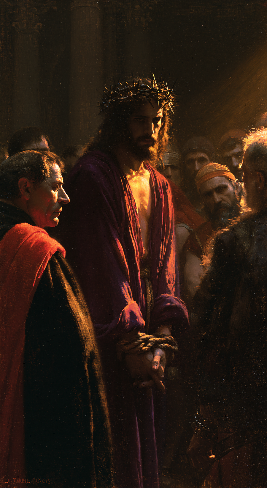 Ecce Homo - Divine Light · Portrait n° 5
