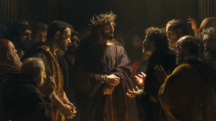 Ecce Homo - Siyah ve altın · Manzara n° 18