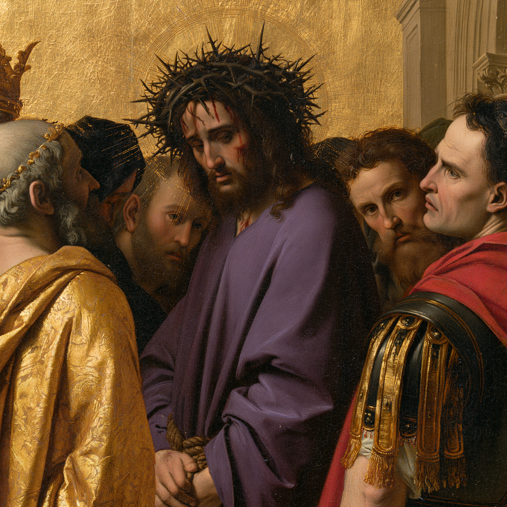 Ecce Homo - Kutsal altın · Kare n° 3 - Hıristiyan sanatı