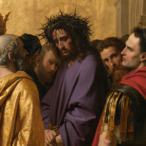 Ecce Homo - Kutsal altın · Kare n° 3 - Hıristiyan sanatı