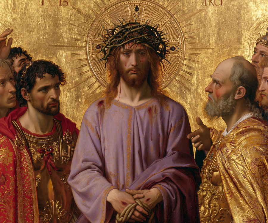 Ecce Homo - Sacred golden · Landscape n° 2
