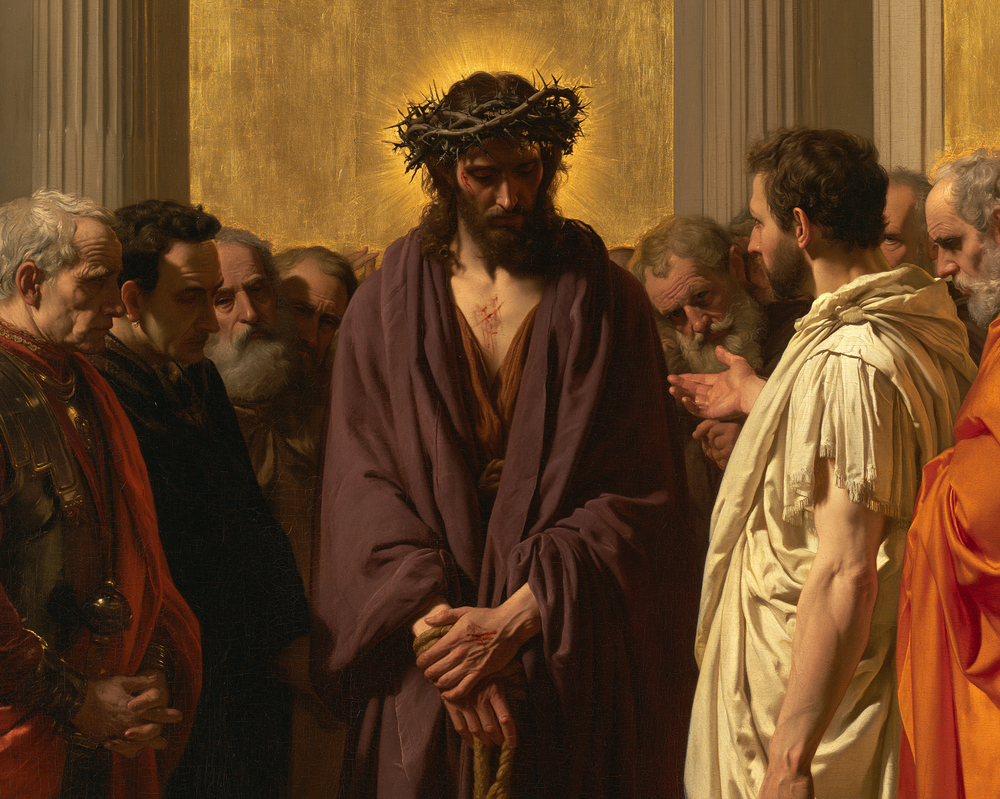 Ecce Homo - Kutsal altın · Manzara n° 4 - Hıristiyan sanatı