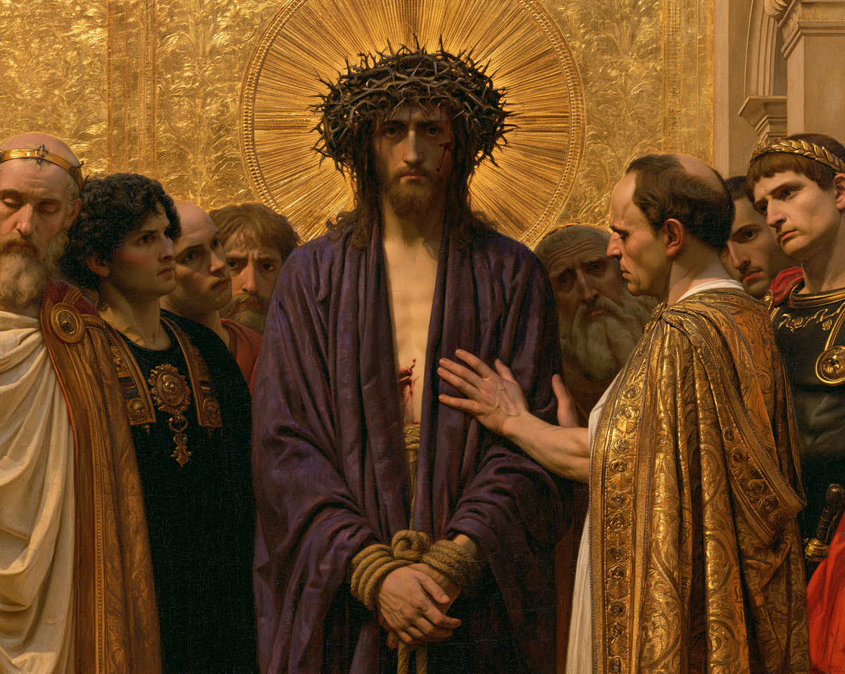Ecce Homo - Kutsal altın · Manzara n° 5 - Hıristiyan sanatı