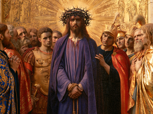 Ecce Homo - Kutsal altın · Manzara n° 7 - Hıristiyan sanatı