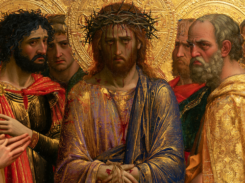 Ecce Homo - Kutsal altın · Manzara n° 8 - Hıristiyan sanatı