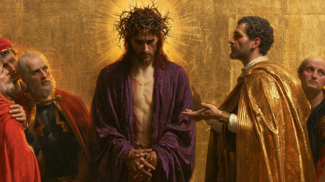 Ecce Homo - Kutsal altın · Manzara n° 12