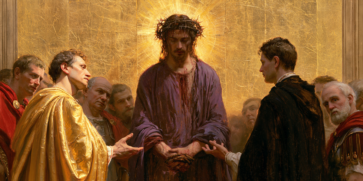 Ecce Homo - Kutsal altın · Manzara n° 15 - Hıristiyan sanatı