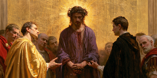 Ecce Homo - Kutsal altın · Manzara n° 15 - Hıristiyan sanatı