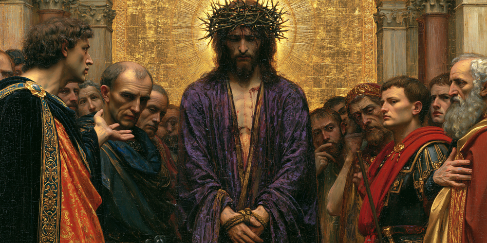 Ecce Homo - Kutsal altın · Manzara n° 16 - Hıristiyan sanatı
