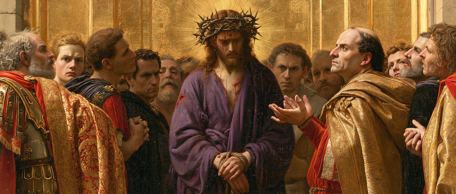 Ecce Homo - Sacred golden · Landscape n° 21