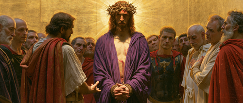 Ecce Homo - Kutsal altın · Manzara n° 22 - Hıristiyan sanatı