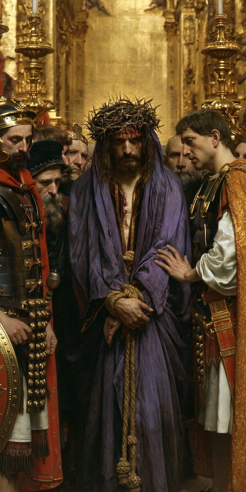 Ecce Homo - Kutsal altın · Portre n° 3 - Hıristiyan sanatı