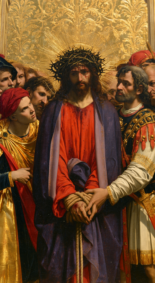 Ecce Homo - Kutsal altın · Portre n° 4 - Hıristiyan sanatı