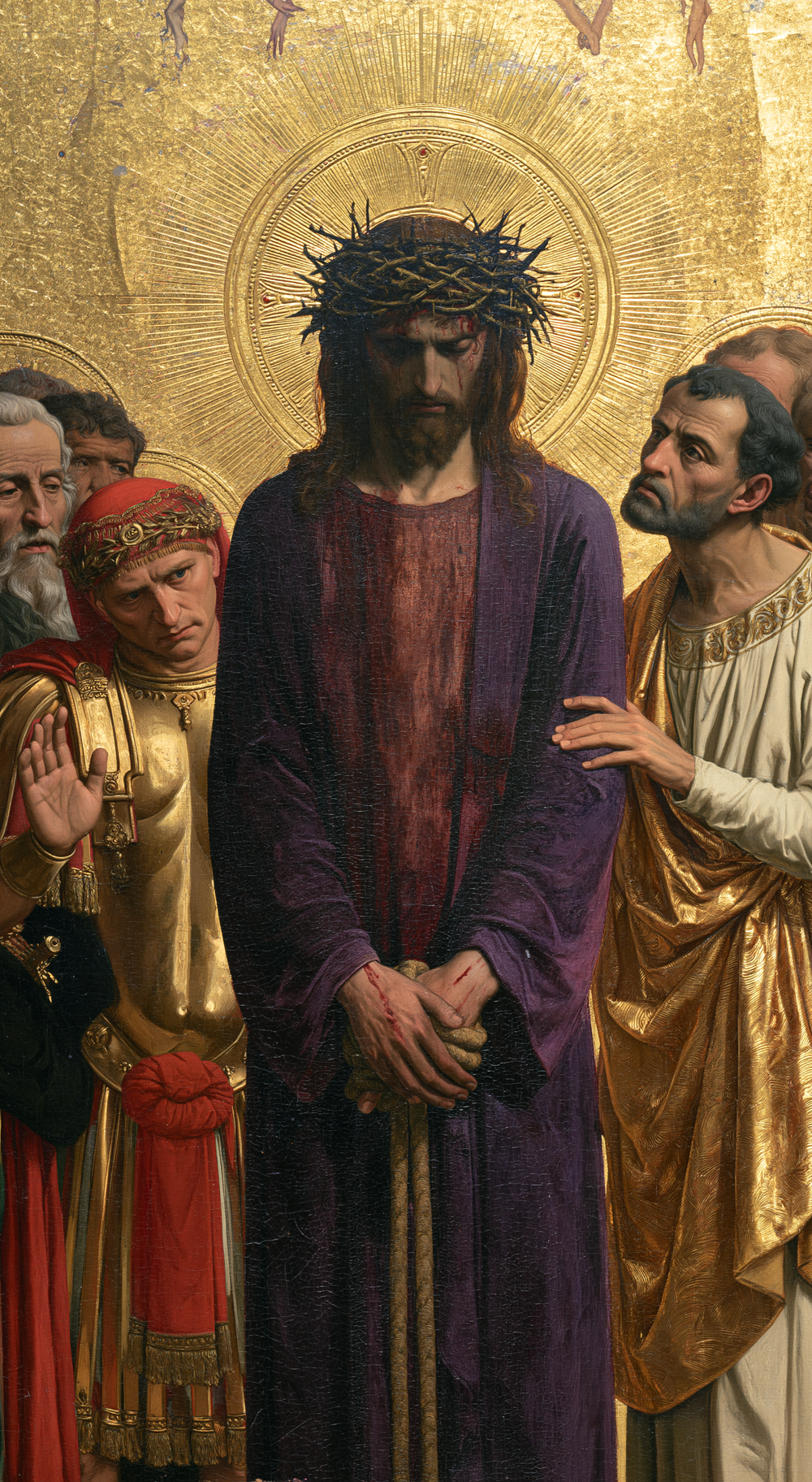 Ecce Homo - Kutsal altın · Portre n° 6 - Hıristiyan sanatı