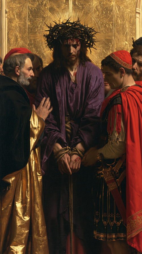 Ecce Homo - Kutsal altın · Portre n° 10 - Hıristiyan sanatı