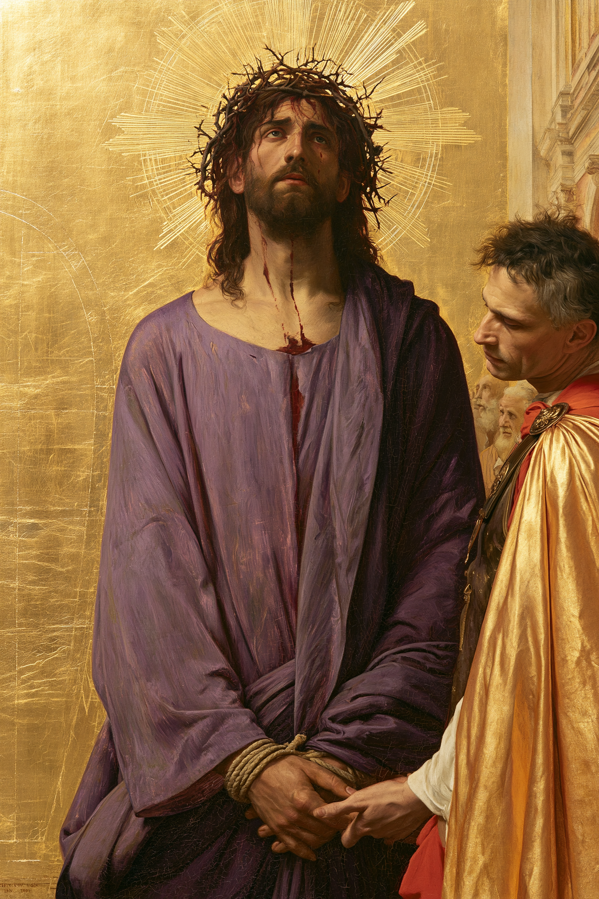 Ecce Homo - Kutsal altın · Portre n° 14 - Hıristiyan sanatı
