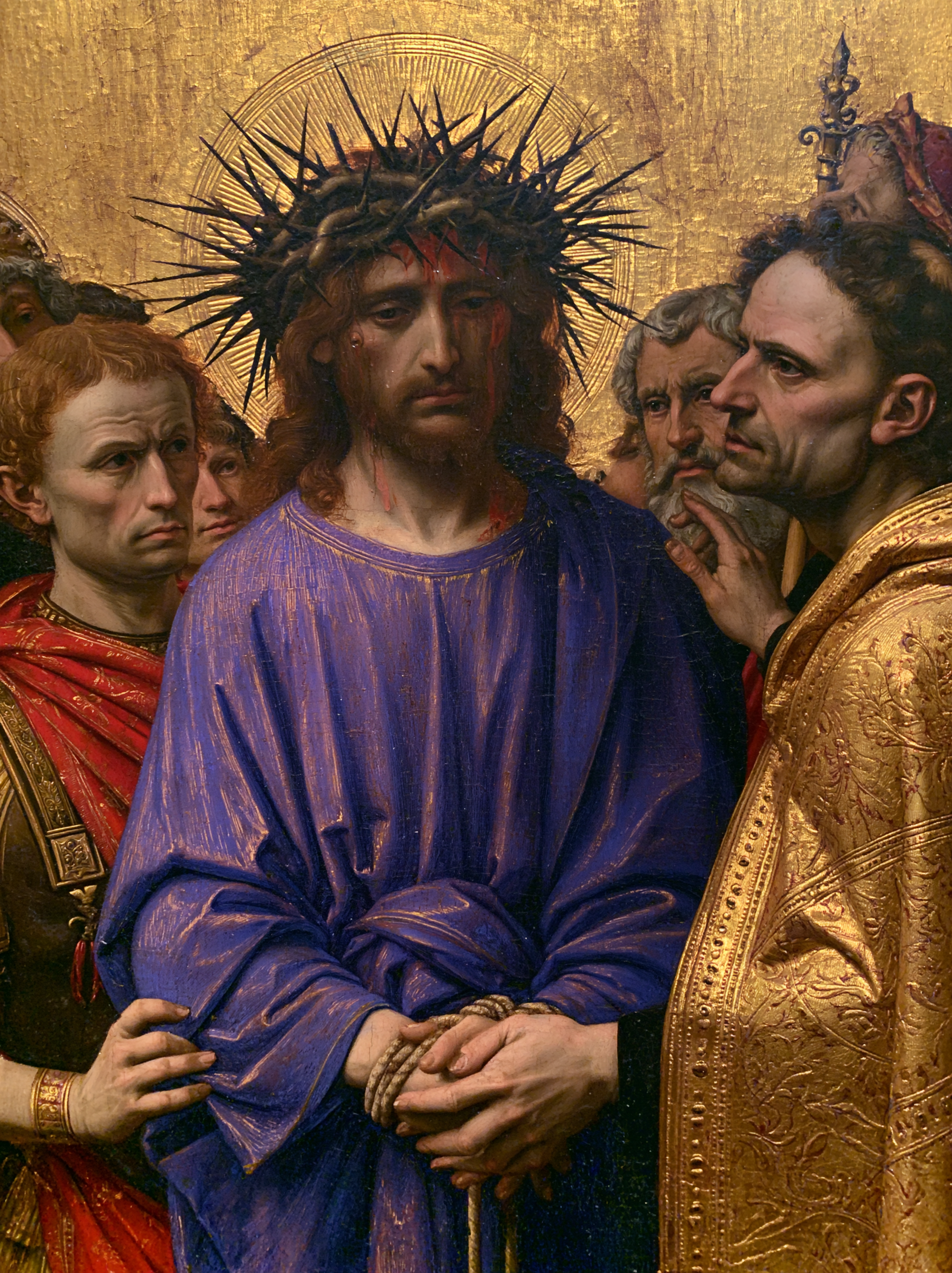 Ecce Homo - Sacred golden · Portrait n° 16 — aperçu de la finition sélectionnée