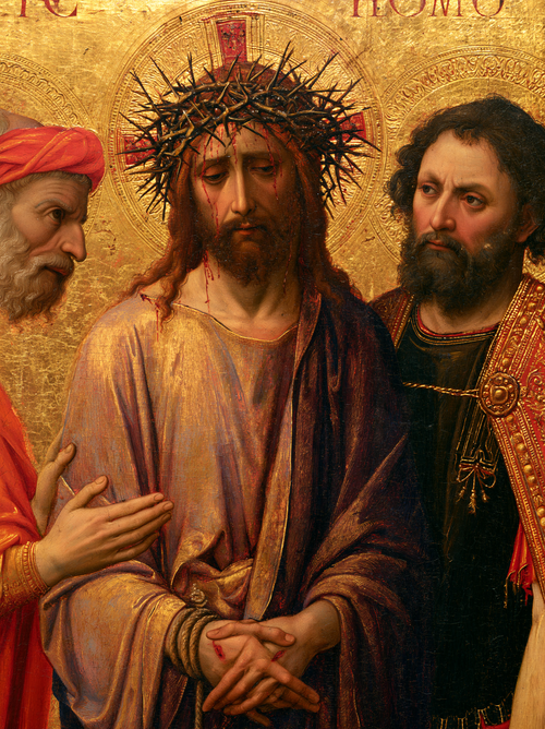 Ecce Homo - Kutsal altın · Portre n° 18 - Hıristiyan sanatı
