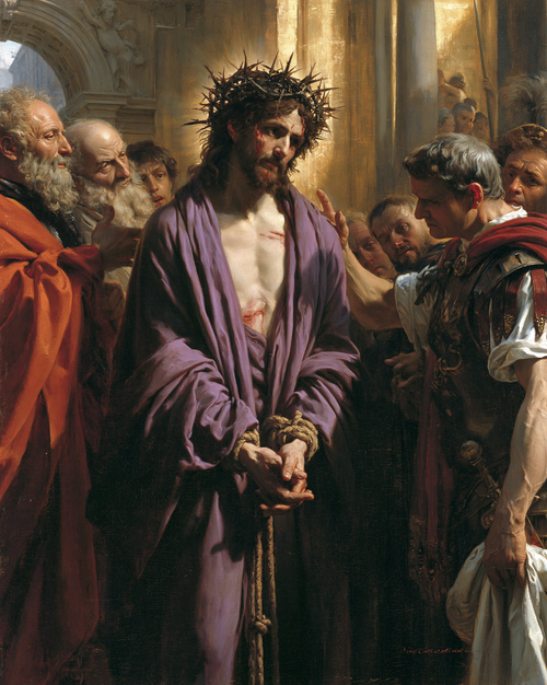 Ecce Homo - Kutsal altın · Portre n° 21 - Hıristiyan sanatı