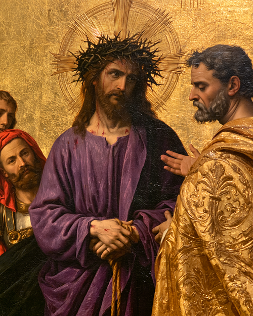 Ecce Homo - Kutsal altın · Portre n° 22 - Hıristiyan sanatı