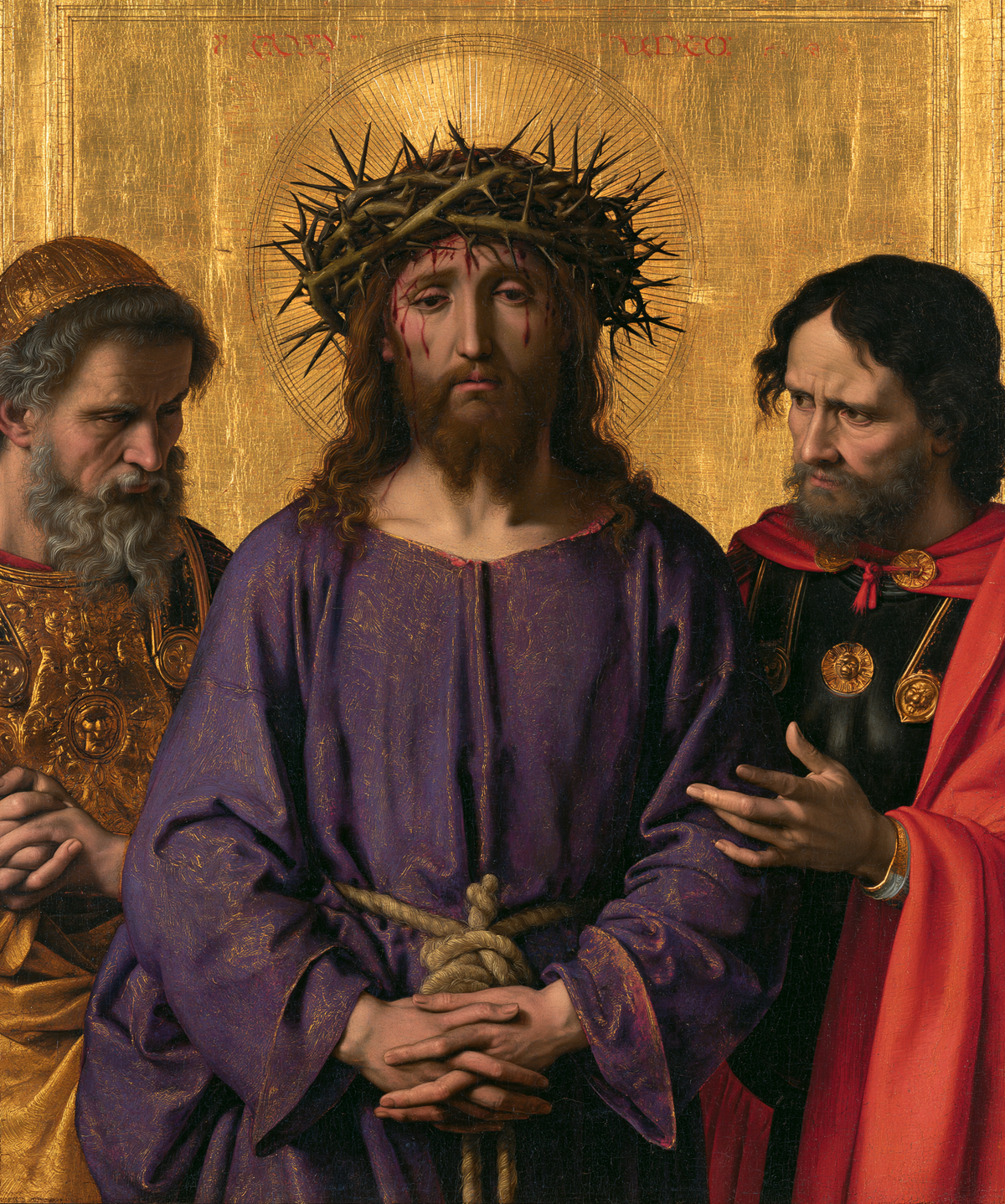 Ecce Homo - Sacred golden · Portrait n° 25 — aperçu de la finition sélectionnée