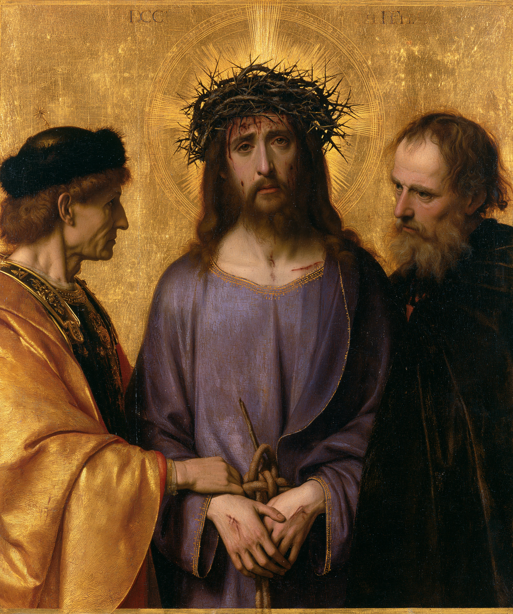 Ecce Homo - Sacred golden · Portrait n° 26 — aperçu de la finition sélectionnée