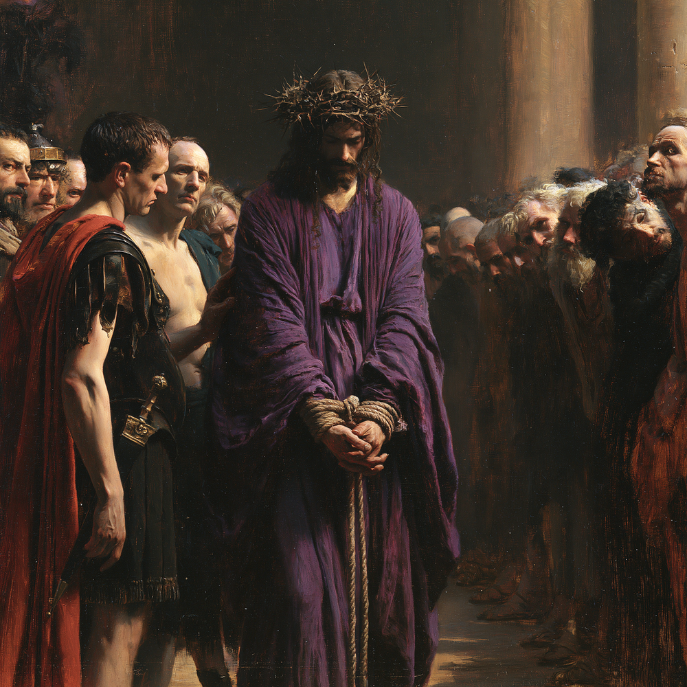 Ecce Homo - Kutsal sessizlik · Kare n° 2 - Hıristiyan sanatı