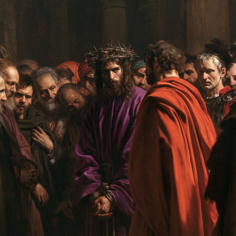 Ecce Homo - Kutsal sessizlik · Kare n° 3 - Hıristiyan sanatı
