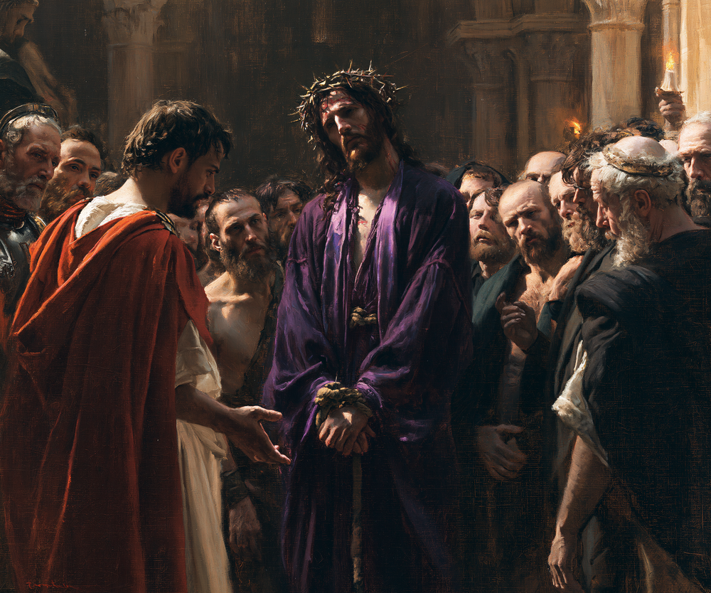 Ecce Homo - Kutsal sessizlik · Manzara n° 1 - Hıristiyan sanatı