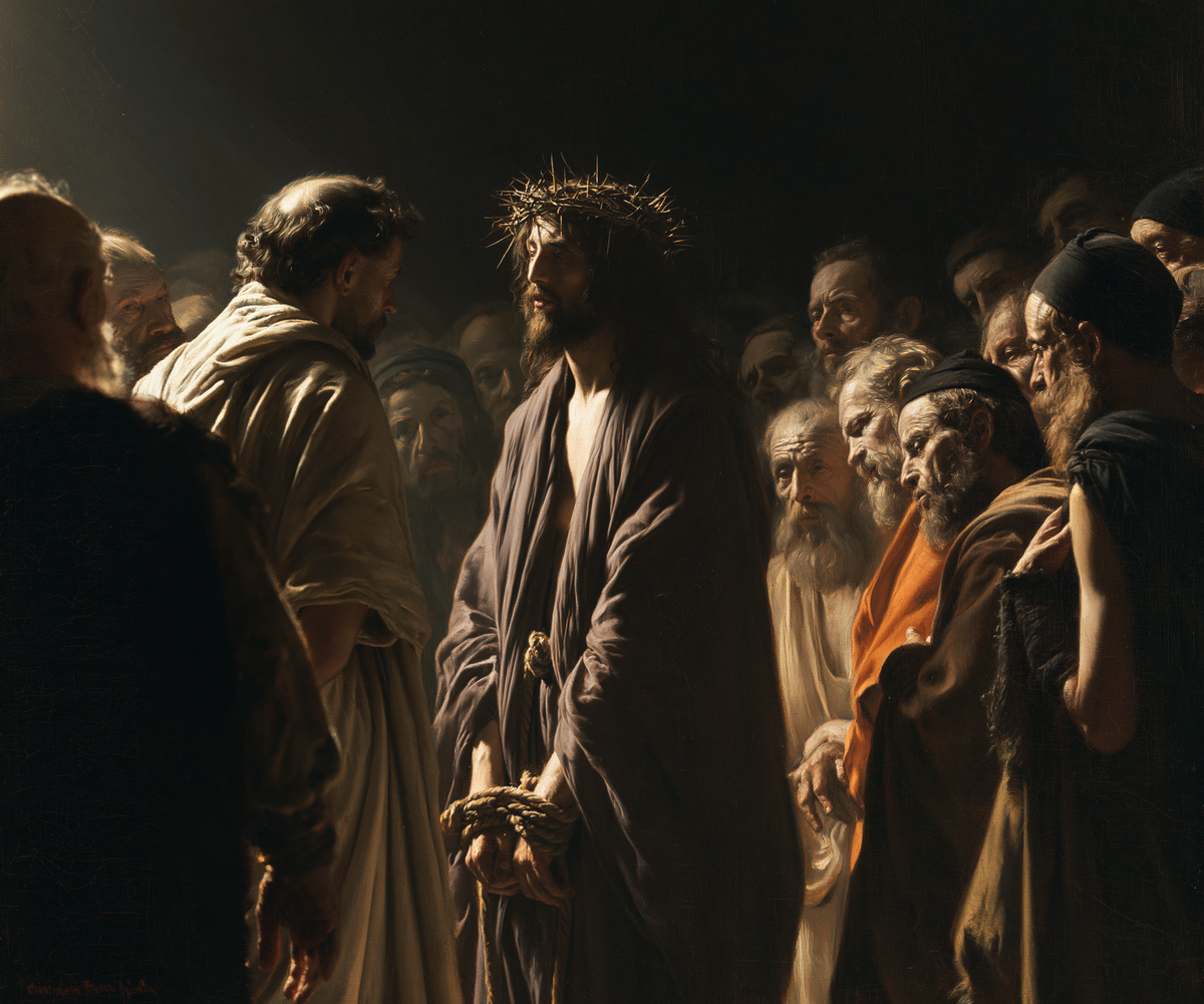 Ecce Homo - Kutsal sessizlik · Manzara n° 2 - Hıristiyan sanatı